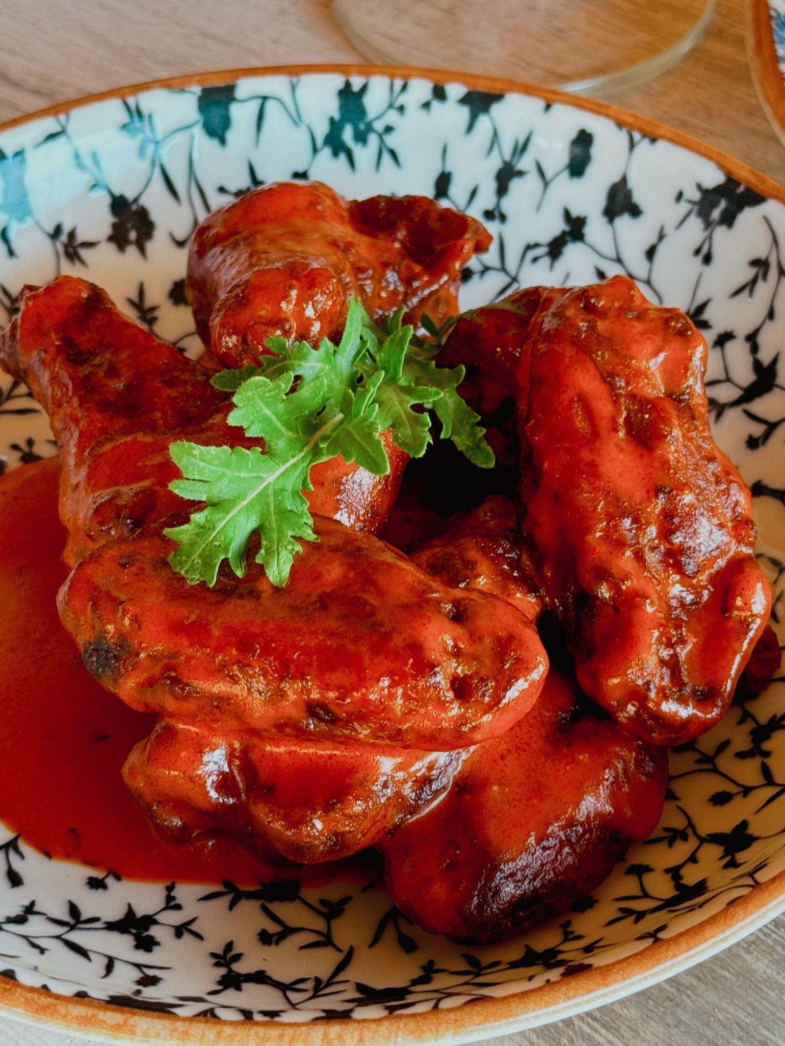 Alitas de Pollo al Horno Picantes