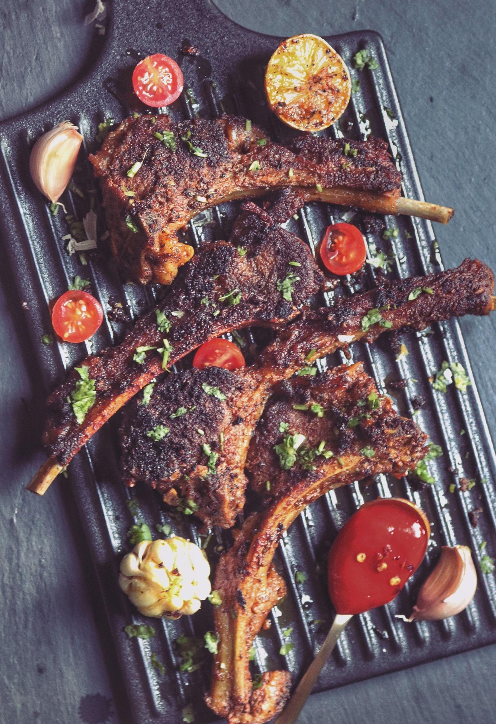 Chuletillas de Ternasco a la Plancha
